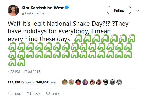 National Snake Day