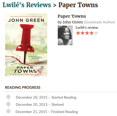 Paper Towns