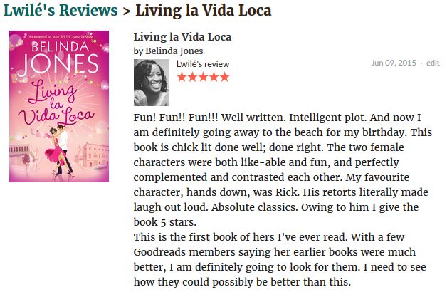 Living la Vida Loca review